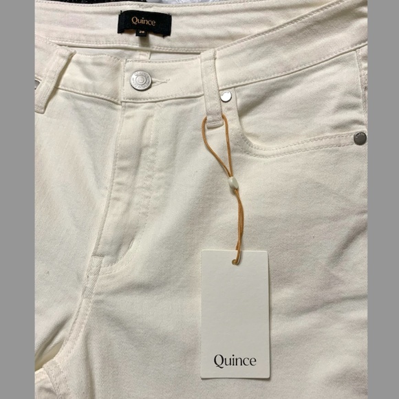 Quince Women's Luna Stretch Flare Jeans Cloud White 28 / 30 - NWT - Picture 7 of 8